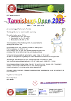 Tannisbugt Open (Veterandouble motionistturnering) i BTI